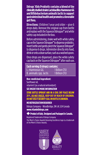 Ddrops<sup>®</sup> Kids Probiotic