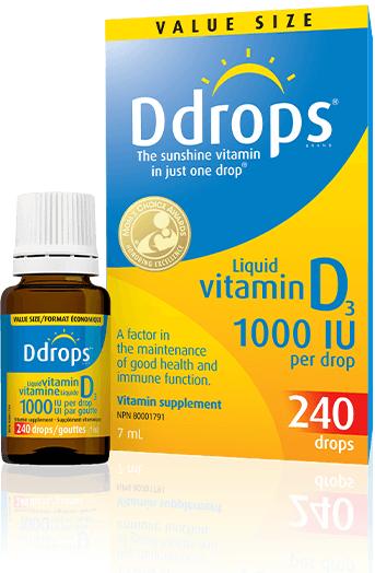 Ddrops<sup>MD</sup> 1000 UI